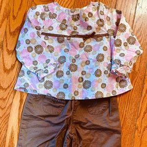 Cotton Floral Outfit